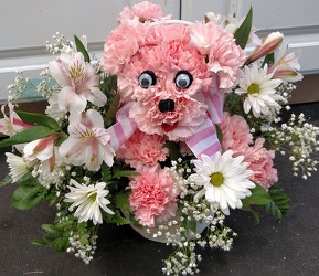 Precious Pink Pup from Rose Garden Florist in Barnegat, NJ