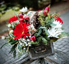 Vintage Christmas from Rose Garden Florist in Barnegat, NJ