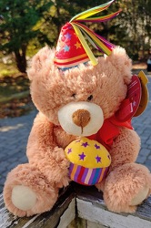 Celebration Bear from Rose Garden Florist in Barnegat, NJ