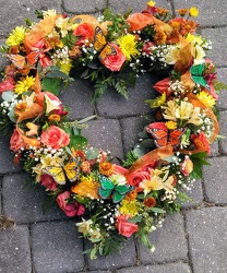 Butterfly Heart from Rose Garden Florist in Barnegat, NJ