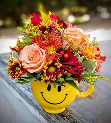Autumn Smiles from Rose Garden Florist in Barnegat, NJ