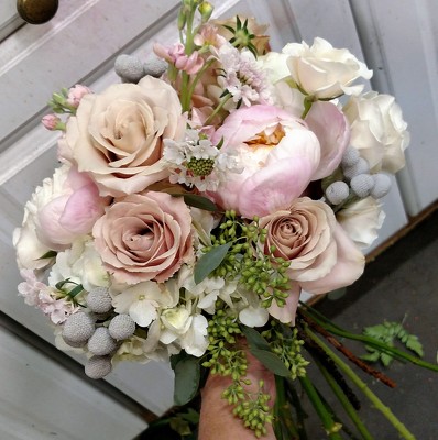 Blush Peony Bouquet from Rose Garden Florist in Barnegat, NJ