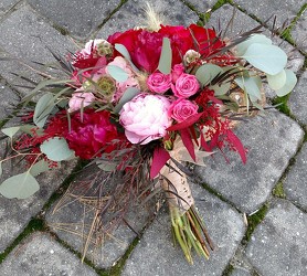 Passionate Peony Bouquet from Rose Garden Florist in Barnegat, NJ