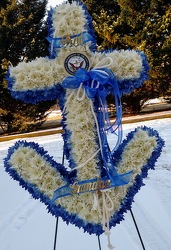 Naval Anchor in Blue from Rose Garden Florist in Barnegat, NJ