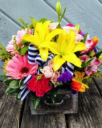 Vibrantly Vintage from Rose Garden Florist in Barnegat, NJ