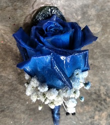 Blue Rose Boutonniere from Rose Garden Florist in Barnegat, NJ