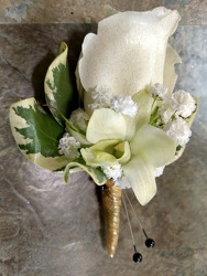 Orchid Rose Boutonniere from Rose Garden Florist in Barnegat, NJ