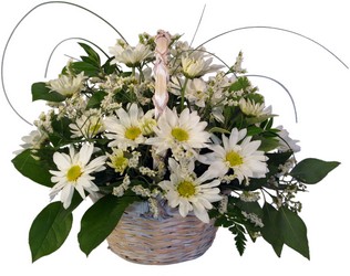 Daisy Basket from Rose Garden Florist in Barnegat, NJ