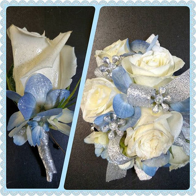 Rose and Hydrangea Ensemble from Rose Garden Florist in Barnegat, NJ